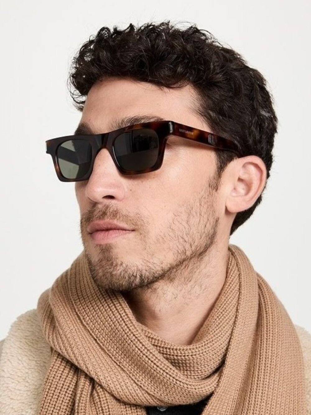 NWT Saint Laurent SL719 003 Havana Unisex Sunglasses